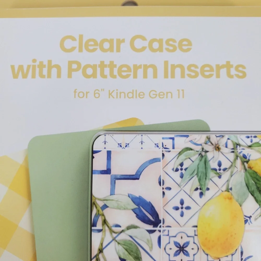 Chug Inc Clear Case with 3 Pattern Inserts for 6